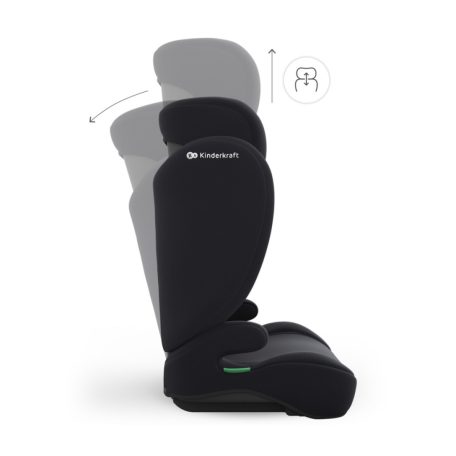 Kinderkraft  I-Spark 2 Plus  i-size gyerekülés 100-150 cm  - Black