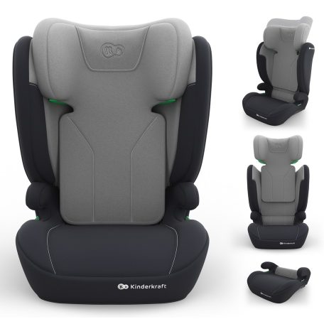 Kinderkraft  I-Spark 2 Plus  i-size gyerekülés 100-150 cm  - Grey