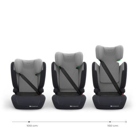 Kinderkraft  I-Spark 2 Plus  i-size gyerekülés 100-150 cm  - Grey