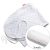Scamp Formázható univerzális szoptatós párna pamut huzat - Little Heart White Gray