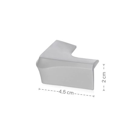 Zopa gumi sarokvédő 4db XL-es méret - Grey