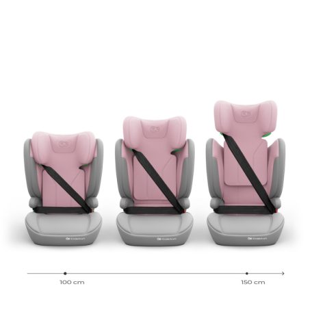 Kinderkraft  I-Spark 2 Plus  i-size gyerekülés 100-150 cm  - Pink