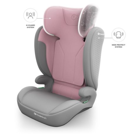 Kinderkraft  I-Spark 2 Plus  i-size gyerekülés 100-150 cm  - Pink
