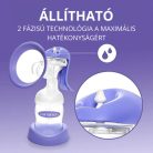 Lansinoh 2 fázisú kézi mellszívó + 160 ml cumisüveg szettben