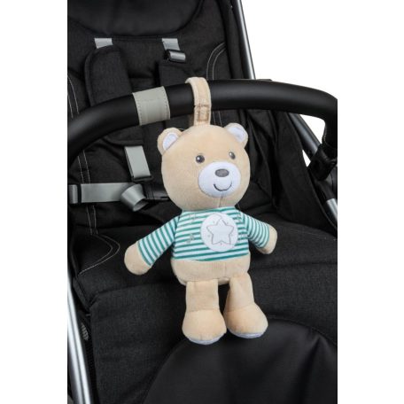 Chicco Lullaby Stardust Bear zenélő-fénylő altató plüssmackó 0 hó+