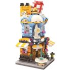 QMAN® C0105 Keeppley  készségfejlesztő építőjáték lányoknak 389 db építőkocka - Divat shopping bevásárlóház