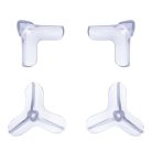 Zopa tripla sarokvédő 4db - Transparent