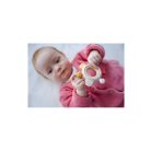 Baby-Nova szilikon és fa rágóka 3hó+ (lányos)