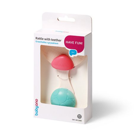 BabyOno csörgő rágóka fogzáshoz 3hó+ (1589)