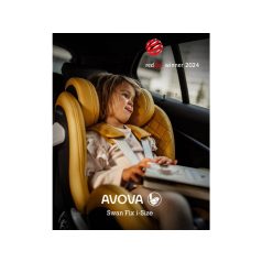 AVOVA Swan-fix i-Size gyerekülés 40-125 cm - Pearl Black