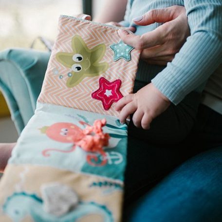 Baby Ono hajtogatós bébi könyv  0+hó - UNDER THE SEA