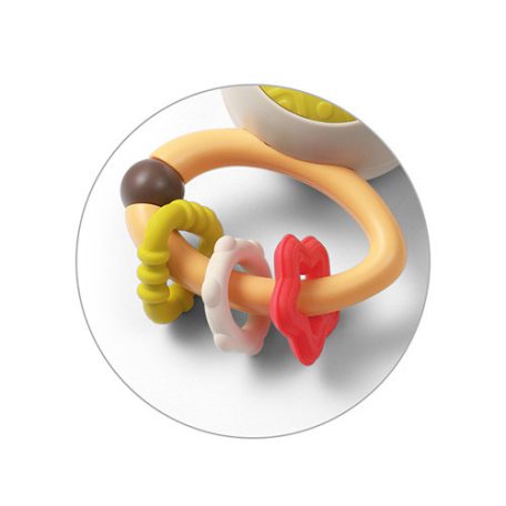 BabyOno csörgő rágóka fogzáshoz 3hó+ bagoly (1588)