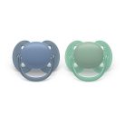 Philips AVENT SCF091/42 Játszócumi Ultrasoft Premium 6-18hó fiús 2 db