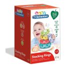 Clementoni gyűrűpiramis fejlesztőjáték