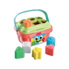 Clementoni - színes formaválogató kosár 10-36+ hó