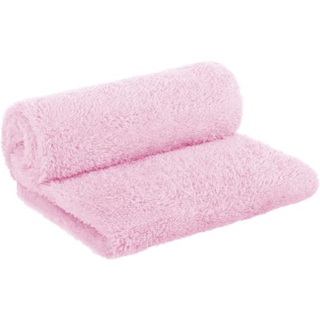 Bocioland wellsoft babatakaró 80x100cm - rózsaszín 