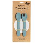 P&M Szilikon evőeszközök TAKE&MATCH Frosted Sky 6m+