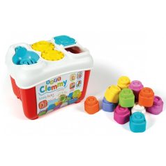   Cleentoni Clemmy Baby Formaválasztós készségfejlesztő dobozka 15 db-os