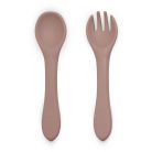 P&M Szilikon evőeszközök TAKE&MATCH Velvet Latte 6m+