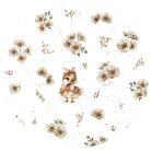 Baby Shop pólyatakaró 75x75cm - bézs kacsa 