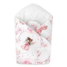   Baby Shop pólyatakaró 75x75cm - Varázsló tündér rózsaszín 