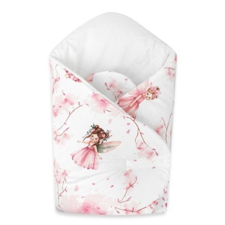 Baby Shop pólyatakaró 75x75cm - Varázsló tündér rózsaszín 