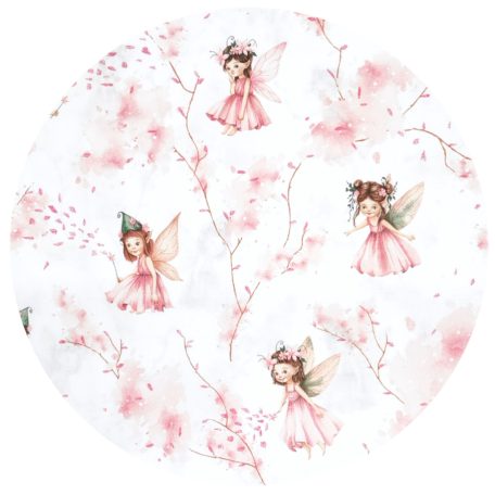 Baby Shop pólyatakaró 75x75cm - Varázsló tündér rózsaszín 
