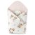 Baby Shop kókuszpólya 75x75cm - Zsiráf bézs/rózsaszín 