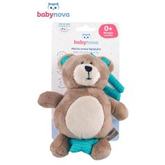 Baby-Nova  plüss zenélő játék - maci