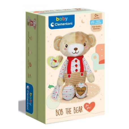 Clementoni Plüss  maci díszdobozban 