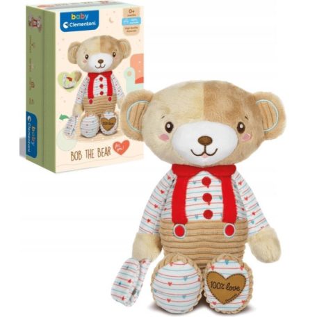 Clementoni Plüss  maci díszdobozban 