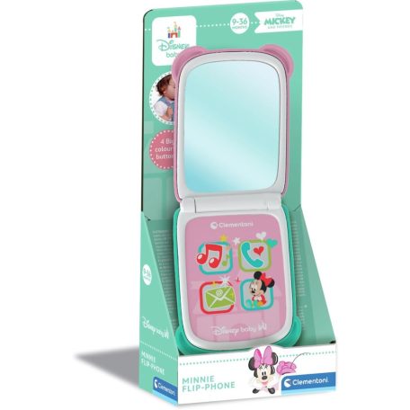 Clementoni Disney Baby Minnie egér játéktelefon