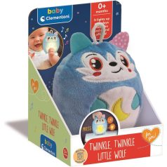   Clementoni Twinkle-twinkle kicsi farkas interaktív bébijáték 0+ hó