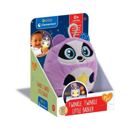 Clementoni Twinkle-twinkle kicsi borz  interaktív bébijáték 0+ hó