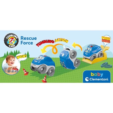 Clementoni Rescue Force bukfencező kisautó - Sárga 