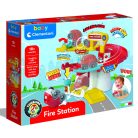 Clementoni Tűzoltóság játékszett bukdácsoló autóval 18+ hó