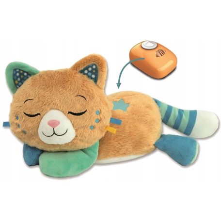 Clementoni Goodnight Kitten Elalvást segítő doromboló plüss cica 0+hó