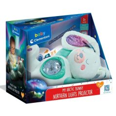 Clementoni Plüss nyuszi északi fény projektor 0+hó