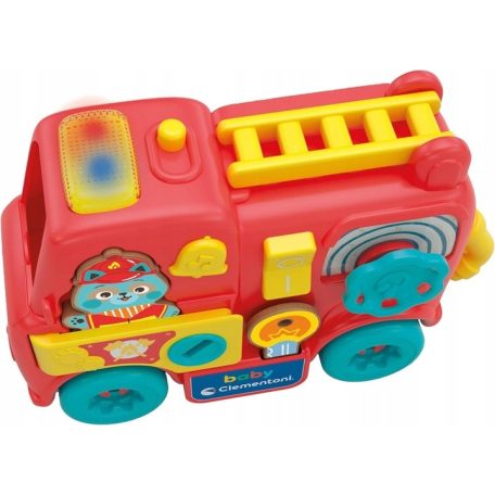 Clementoni Montessori interaktív tűzoltóautó 18 hó+