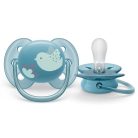 Philips AVENT SCF092/04 Ultrasoft Premium játszócumi 6-18 hó kék, 1 db