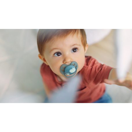 Philips AVENT SCF092/04 Ultrasoft Premium játszócumi 6-18 hó kék, 1 db