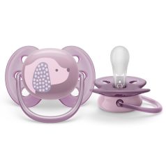   Philips AVENT SCF092/05 Ultrasoft Premium játszócumi 6-18 hó lila, 1 db