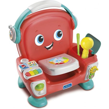 Clementoni Zenélő, készségfejlesztő fotel 