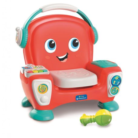 Clementoni Zenélő, készségfejlesztő fotel 