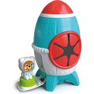 Clementoni - Clemmy Érzékelést fejlesztő rakéta puha építőkockákkal