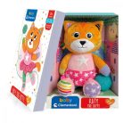 Clementoni Katy a cica - plüss alvóbarát díszdobozban 