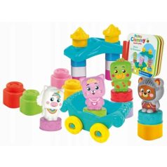   Clementoni Clemmy Hero és Princess puha építőkockák fejlesztőjáték 6-36 hó