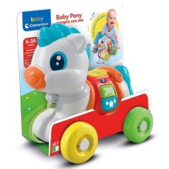 Clementoni Zenélő póni húzható bébijáték
