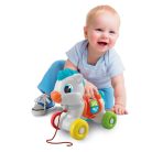 Clementoni Zenélő póni húzható bébijáték