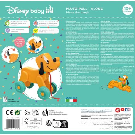 Disney Baby: Húzható Plutó kutyus - Clementoni